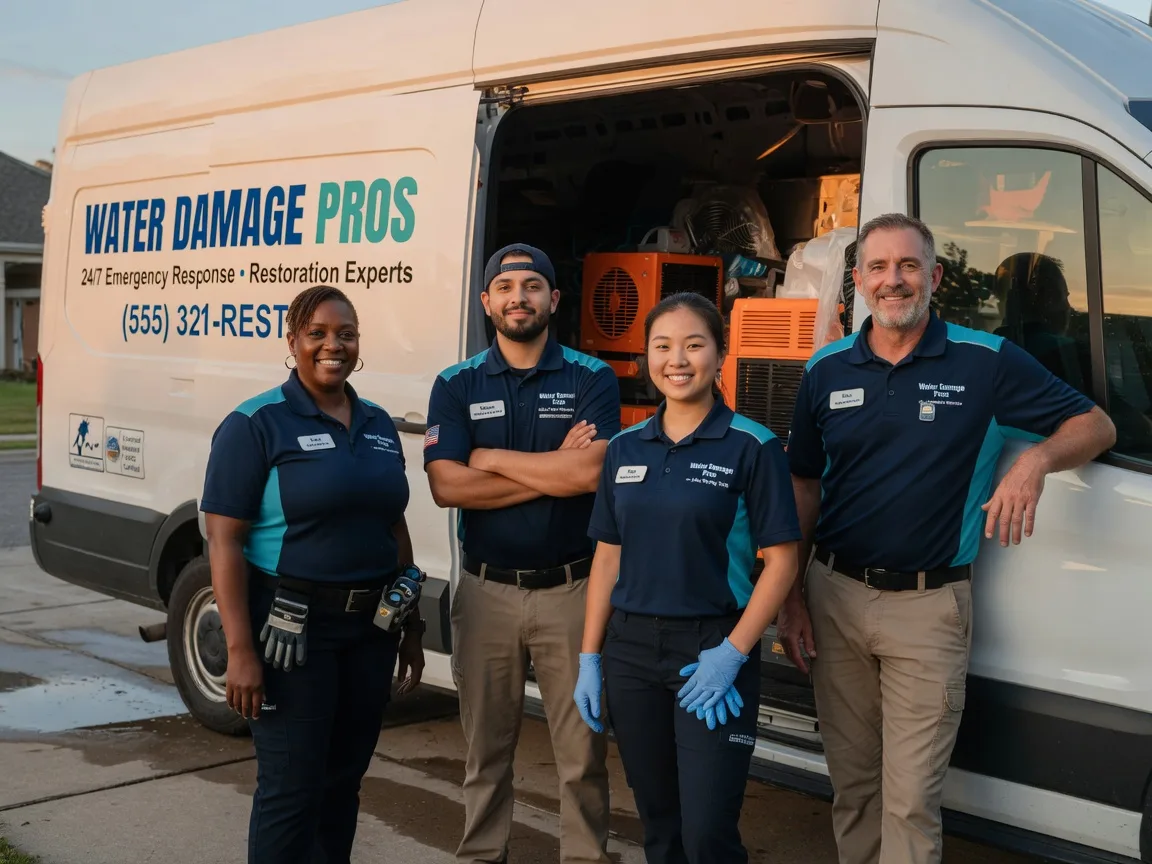 Water Damage Restoration company in Burkett, TX