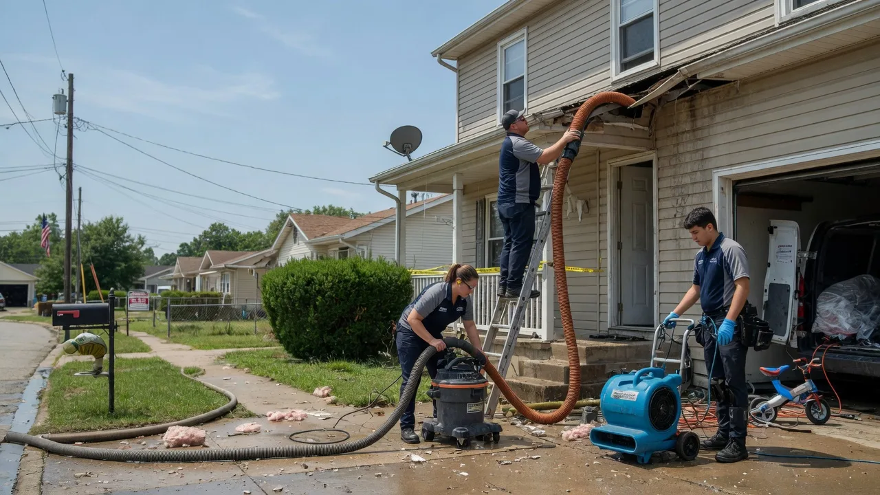 Water Damage Restoration in Burkett, TX near me